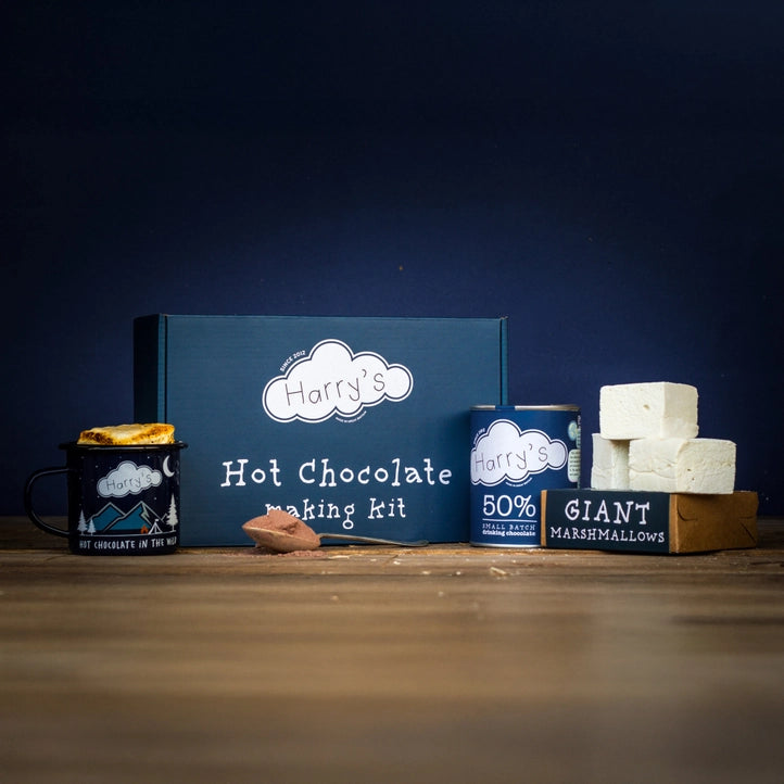 Harry's Hot Chocolate Making Kit Gift Set With Mug & Mallows