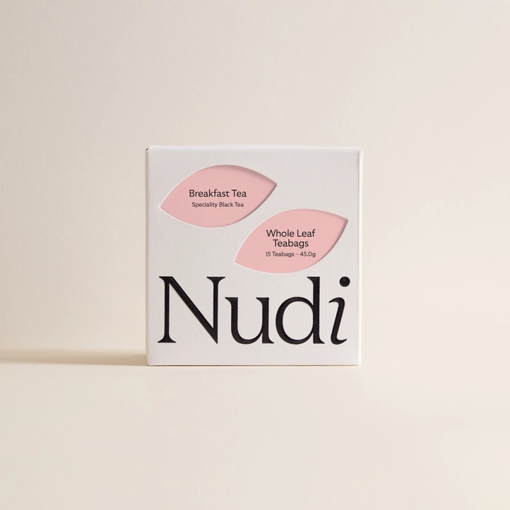 Nuditea Breakfast Tea | Ethically Sourced 15 Teabags