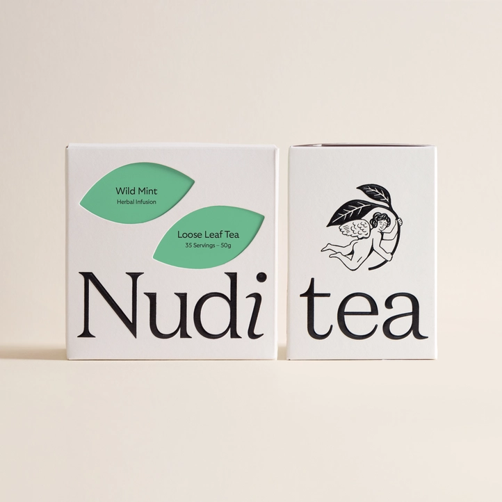 Nuditea Wild Mint | Ethically Sourced Loose Leaf 50g